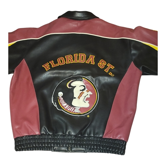 G-III Florida State Seminoles Coat Size Large Polyvinyl Chloride Embroidered... - Picture 3 of 7